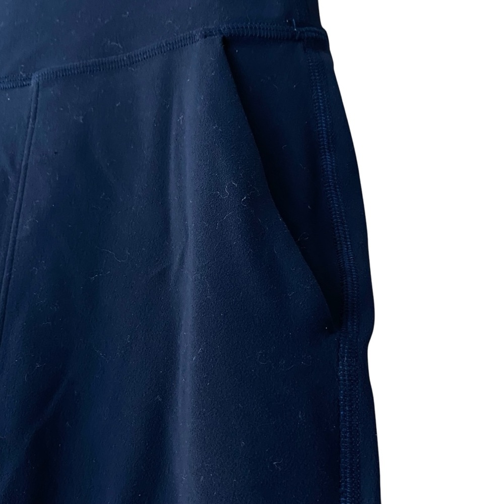 LULULEMON Leggings With Pockets Dark Blue 8